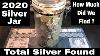 2020 Silver Jar Total Silver Found 2020