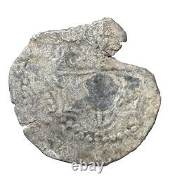 8 Reales Cob Bolivia, Silver Coin Spice Island Shipwreck (D. G mark)