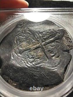 8 Reales Cob Mexico, Spice Island Shipwreck Treasure, VF Details PCGS Certified