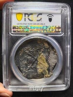 8 Reales Cob Mexico, Spice Island, VF Details PCGS Certified Calico Type 319