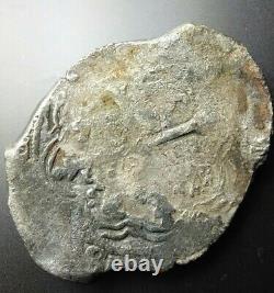8 Reales Cob Spanish Silver Coin, Spice Islands Shipwreck (with OO mark)