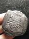 8 Reales Silver Spanish Cob Coin, Spice Islands Shipwreck (Nice Cross & Shield)