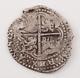 8 Reales Silver Treasure Cob Coin LA CAPITINA Shipwreck 1650-51