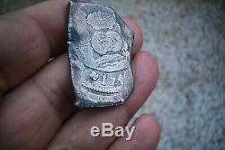 A66 Very Rare Silver Pillar Cob 8 Reales 1740 Philip V Guatemala Spain Colonial