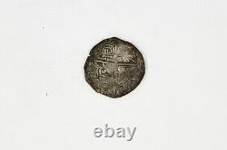 Atocha 8 Reales Grade 1 Shipwreck Coin with COA Philip III Silver Cob Potosi / T