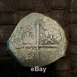 Atocha 8 Reales Santa Fe de Bogota Grade 1 Dated ##22 Coin Appraisal $35000 Cob