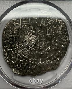 Atocha Shipwreck (1603-12) P R Bolivia 8 Reales PCGS F Detail Silver Cob Coin TV