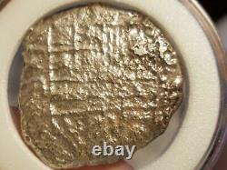 Atocha Shipwreck 8 Reales Cob Coin with COA Flip and Salvor Tag Found in 2000