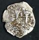 Awesome pirate cob & spanish colonial Silver 8 Reales Potosi E 1653 3 dates