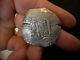 BOLIVIA CHARLES II 8 REALES SILVER COB 1684 PIRATE COIN fresh to maket find