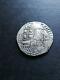 Bolivia silver coin 4 Reales Cob Philip II, assayer B