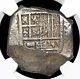 COLONIAL SPAIN. Philip III, 1598-1621, Silver Cob 8 Reales, NGC XF45