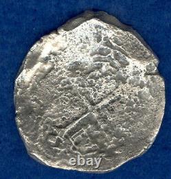 Ca. 1629 Spice Islands Shipwreck Spanish 8 Reales Cob Spanish Piece of Eight