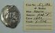 Circa 1640 Mexico Silver 4 Reales Cob Coin P Assayer, XF Condition
