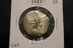 Cob Coin 8 Reales Silver Spanish Cob