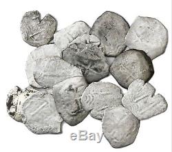 Consolacion Shipwreck 1681 Potosi Cobs 8 & 4 Reales (16 Coins) Dealer Wholesale