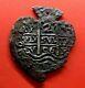 Extremely Rare Silver Heart Shape Cob 2 Reales Philip V. 1702. Potosi. Y