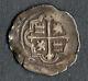 Lovely Pirate Cob Spanish colonial 1589-1617 Silver 1 Real Mexico Mº F