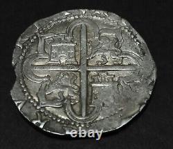 Lovely Pirate Treasure Cob & Spanish colonial coin Philip II Silver 4 Reales ND