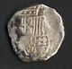 Lovely pirate cob & spanish colonial Silver 8 Reales Potosi Scarce