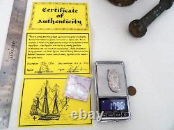 Mexico 8 Reales 1682 Joanna Shipwreck Cob 8r Spanish Colonial Silver Coin