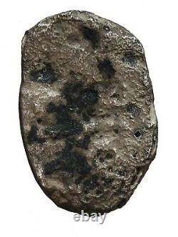 Mexico City, Mexico, cob 4 reales, 1732 F. Weight 8.59 grams. Code d0921050910