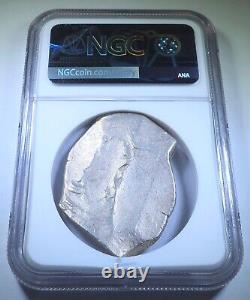 NGC AU-50 1700-33 Mexico Silver 8 Reales 1700's Spanish Colonial Dollar Cob Coin