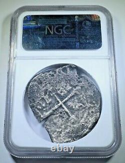 NGC Sao Jose Shipwreck 1618-22 Mexico Silver 8 Reales 1600's Spanish Cob Coin