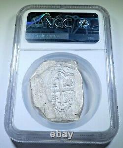 NGC VF-35 1700-32 Mexico Silver 8 Reales 1700s Spanish Colonial Dollar Cob Coin