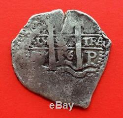 ¡¡ ONLY KNOW! SILVER COB 2 REALES OF CARLOS II. POTOSI MINT. 1667 and 1666