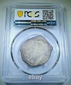 PCGS VF30 1611-18 Spanish Silver 4 Reales Antique 1600s Colonial Pirate Cob Coin