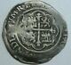 Philip II 1 Real Cob Mexico Spain Colonial Assayer O Silver Coin Spanish