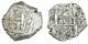 Potosi, Bolivia, Silver Cob 2 Reales, 1765V-(Y)-V, Spanish Colonial Coinage