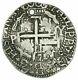 Potosi, Bolivia, Silver Cob 8 Reales Royal (Galano), 1715Y Very Rare Date KM-R31