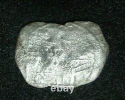 RARE 1618 Silver 8 Reales, Cob Coin, LIZARD Shipwreck Kynance, Cornwall, Kerris Reed