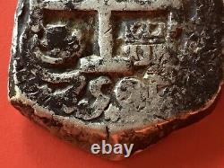 Rarespanish Silver Cob 8 Reales Ferdinand VI 1750 Potosi Mint Assayers E/q