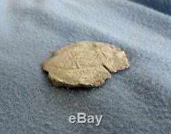 SILVER COB 8 REALES 1600s Shipwreck / Treasure Coin 19.9g
