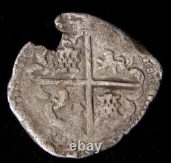 SPANISH COLONIZATION South Arabia COB 8 Eight Reals Silver Chunk Shipwreck Coin