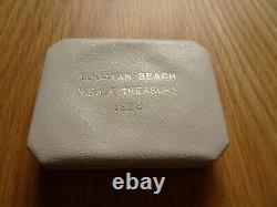 Silver 4 Reales Cob From Lucayan Beach Spink Pirate Treasure 1628 Cased With Coa
