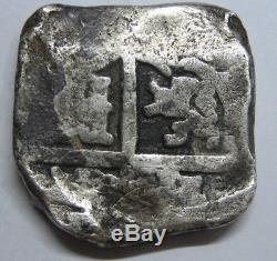 Spain 8 Real Cob Atocha Era Spain Peninsular Mint Spanish Colonial Silver