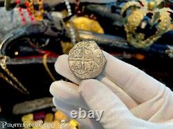 Spain Full Date 1622 Year Of The Atocha! 4 Reales Pirate Gold Coins Treasure Cob