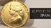 Spain Gold 10 Escudos Coin Isabel II