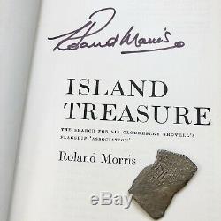 Spain. Silver 8 Reales Cob, Association Shipwreck. With Roland Morris Book