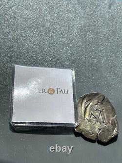 Spain Silver 8 Reales Cob Weight 21.24 g Charles II bought Tauler & Fau Auc. 126