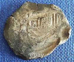 Spain/Spanish Colonial Silver Cob 8 Reales 27,15