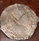 Spanish Shipwreck Silver Coin 8 Reales Cob 400 years old! Saltwater damage