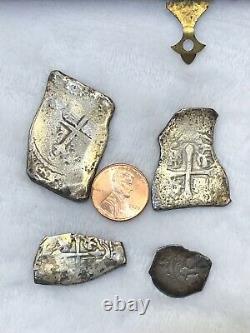 Spanish Treasure Fleet Cob Coins From 1715 Shipwreck Awesome Set Of Reales