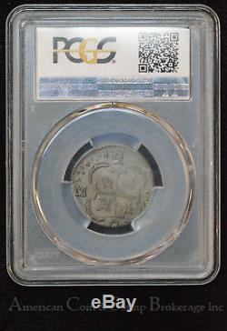Venezuela 2 Reales 1817 VF20 PCGS silver FINEST & ONLY FULL DATE COB