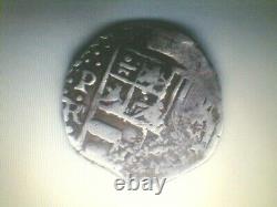Very Rare 1643-1648 Bolivia Potosi / 1 Real Cob Assayer P/TR Pedro Trevino